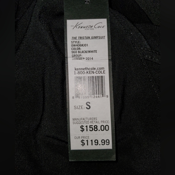 NWT Women's Kenneth Cole Tristan Jumpsuit - Picture 8 of 10